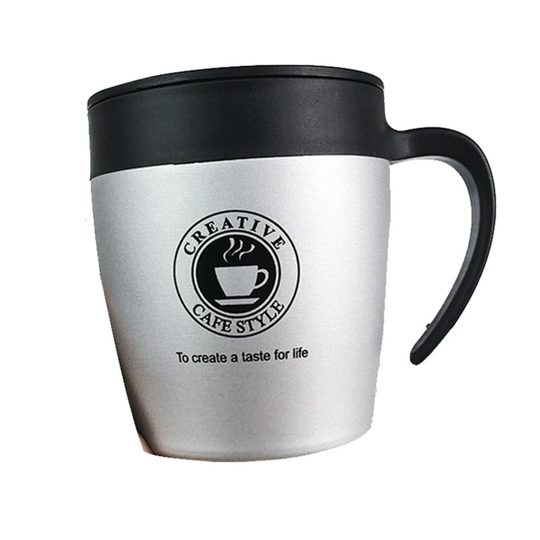330ML Handle Coffee Mug Stainless Steel Thermos Cups Vacuum Flask