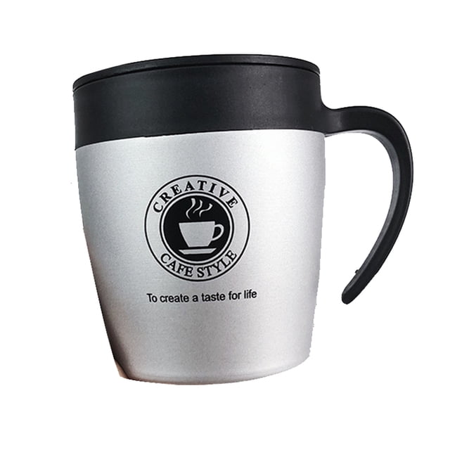 Mango de acero inoxidable Taza térmica Tazas de café Aislamiento de moda Botella de agua Taza de viaje Frascos de vacío 330ml Speravity JJ19425-05B