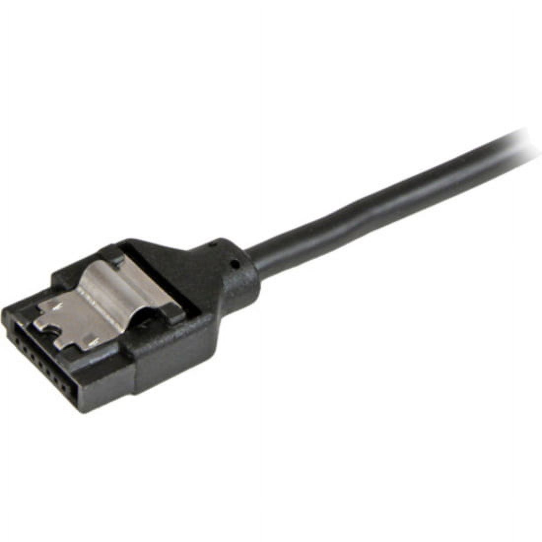 STARTECH.COM LSATARND12R1 12IN LATCHING ROUND SATA CABLE - image 3 of 3