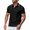 Black, variant on Gifts Shirts for Men Mesh Loose Button-Lapel Short Sleeve Shirt Breathable Quick-Dry Cotton Blend Relaxed Fit Ventilated Performance Top Everyday Travel