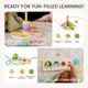 thumbnail image 4 of Set de juguetes Tiny Land Montessori para bebés de 13 a 15 meses con tambor 7 en 1, 4 of 6