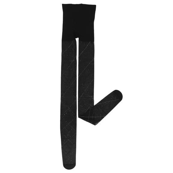 OFFIGAM Shimmery Tights for Women in Vintage Design Made of Polyester 1Pcs Suitable for Party