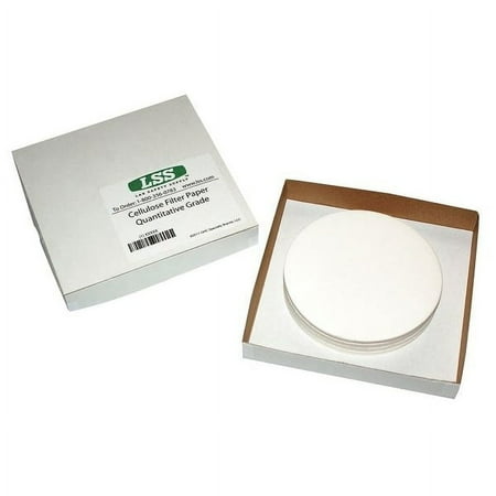 Labexact Quan Filter 9 cm Dia,21 mic Min,PK100 12K937