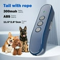 thumbnail image 2 of Handheld Ultrasonic Dog Deterrent with Whistle, Blue, 2 of 9