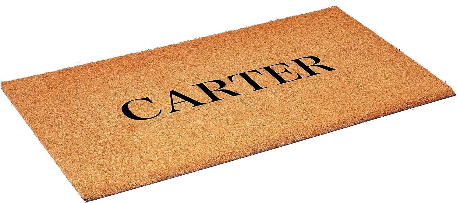 Calloway Mills 111243048 Bold Carter Personalized Doormat 30" x 48"