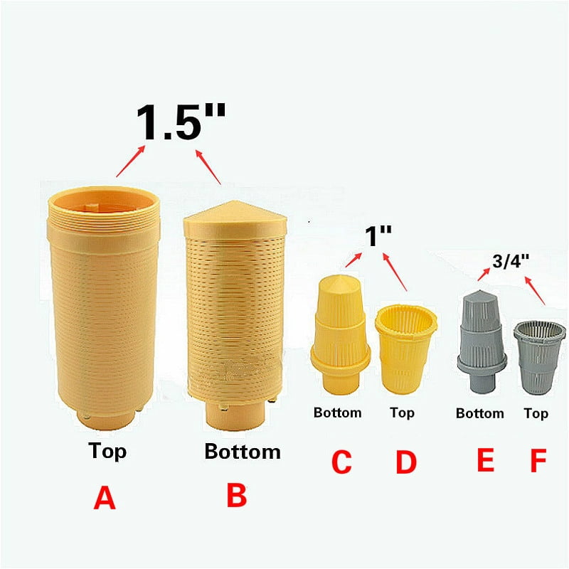 Top Strainer Bottom Strainers for Water Filter Water Softener Control