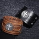 thumbnail image 5 of Brazalete De Cuero Hebilla Steampunk Hecho A Mano Marrón+Brazalete De Cuero Hebilla Steampunk Hecho A Mano Negro Zulema none, 5 of 8