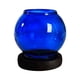 thumbnail image 3 of Candelabro de cristal, centro de mesa con luz de velas segura, decoración para el hogar, mesa, Festival, comedor, banquete Azul, 3 of 9