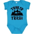 thumbnail image 3 of Inktastic Trailer Trash- Camping Humor Boys or Girls Baby Bodysuit, 3 of 5