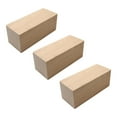 thumbnail image 3 of Bloques de tallado de madera de tilo natural sin terminar para manualidades creativas y carpintería 4 cm x 4 cm x 10 cm, 3 of 7