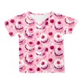 thumbnail image 5 of Godom Girls Super Soft Short Sleeve T-Shirts Quick Dry T-Shirts Girls Summer Tops, 5 of 5