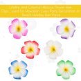 thumbnail image 3 of FRCOLOR Beach Theme Hair Accessories 12 Pcs Assorted Color Flower Hair Clips for Girls Beach Party, 3 of 6