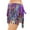 Purple Colorful, variant on Belly Dance Hip Tassel Skirt Scarf Sequin Skirt Wrap Sparkle Skirt Rave Costume for Women