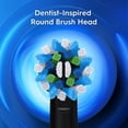 thumbnail image 5 of Oral-B Toothbrush, Pro 500 + Electric Toothbrush with (2) Brush Heads, Rechargeable, Black, 5 of 12