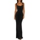 thumbnail image 1 of Vestido REORIA de verano con cuello vuelto, malla, sin mangas, negro, talla M, para mujer, 1 of 6