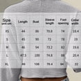 thumbnail image 3 of Dinheiro Jersey de Mujer Prendas de Punto Recortadas acanaladas Top Corto de Punto Fruncido con cordón Cuello en V sólido (Gris),,S,, 3 of 5