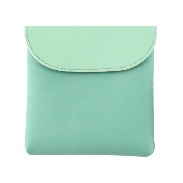 Bolsa para guardar compresas higiénicas, soporte para compresas de lactancia, bolsa para tampones, organizador sanitario Verde