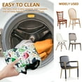 thumbnail image 4 of Dznils Toddler Booster Seat for Dining Table, with Safety Buckles, Non-Slip Bottom, White Dinosaur, 4 of 12