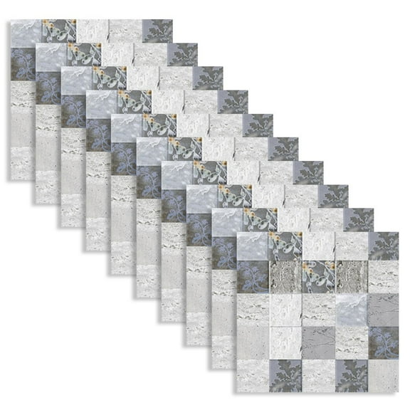 Mosaic Tile Stickers Bathroom Kitchen Home Wall or Floor