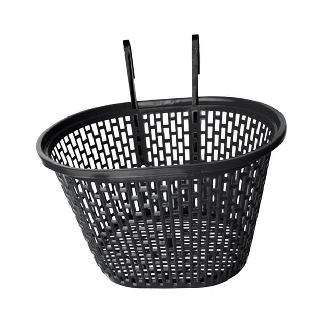 Cesta delantera plegable para bicicleta, duradera, fácil r, ligera Negro Cola Cesta de bicicleta para niños