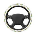 thumbnail image 3 of Gaeub Dinosaur on Excavator Breathable Stretch Elastic Steering Wheel Cover, Cool in Summer and Warm in Winter, Universal 15 inch, 3 of 8