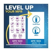 Filtrete 20x20x1 Smart Air Filter, MPR 1500 MERV 12, Allergen, Bacteria Virus, 1 Filter