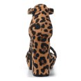 thumbnail image 4 of BLISSFUL STEP Women's Open Toe Platform Ankle Strap Chunky Heel Sandals, 4 of 7