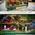 thumbnail image 2 of DIY Dollhouse Miniature House Kit , Miniature Dollhouse Box Theater Kit with Furniture,Handmade 3D DIY Wooden Assembly Room Kit ,Creative Crafts Gift Toys for Home Decoration, 2 of 8