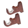 thumbnail image 4 of 2 soportes para barra de cortina, soportes de pared de resina para poste romano Color B, 4 of 9