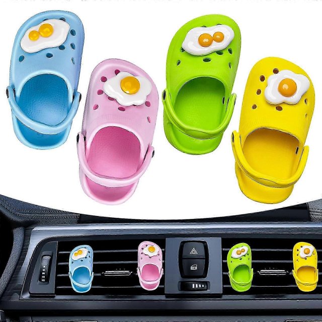 1 Pair Shoe Air Vent Clips, Car Air Fresheners, Car Decorations, Car Vent Air Freshener, Funny Car Accessories