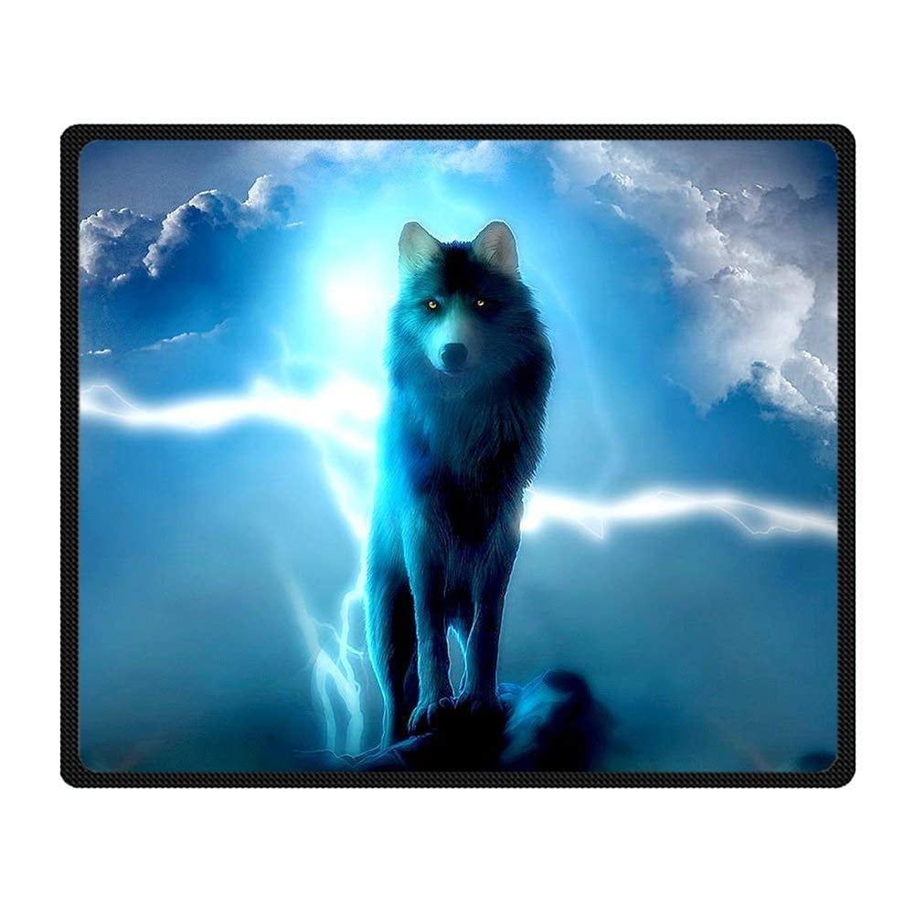 CADecor wolf Blanket Fleece Throw Blanket for Sofa or Bed 58x80 inches