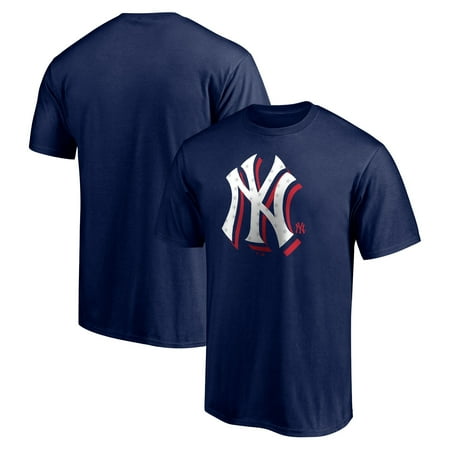 Men's Fanatics Branded Navy New York Yankees Big & Tall Red White and Team T-Shirt