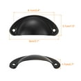 thumbnail image 2 of Uxcell 14pcs Drawer Handles for Kitchen Cupboard Furniture, Black, 2 of 5