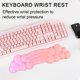 thumbnail image 2 of Reposamuñecas ergonómico para teclado y ratón Chicmine Cloud, para aliviar el dolor y escribir con facilidad, almohadilla de silicona antideslizante súper suave para reposamanos, para oficina,, 2 of 8