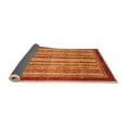 thumbnail image 2 of Ahgly Company Indoor Rectangle Abstract Orange Modern Area Rugs, 4' x 6', 2 of 4