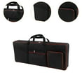 thumbnail image 6 of yotijay 61 Key Keyboard Case Handbag Padded Backpack Electric Piano Keyboard Gig Bag Black, 6 of 9