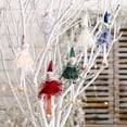 thumbnail image 3 of Adornos de ángel de Navidad, colgante de muñeca de plumas de ángel, decoración de árbol de Navidad, decoración colgante, colgante de ángel de peluche de Navidad, muñeca linda para niños para Navidad, kaili Sencillez, 3 of 5