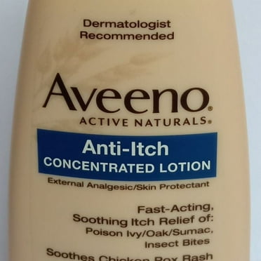Aveeno Anti-Itch Concentrated Lotion, Triple Oat Complex, 4 oz, 2 Pack