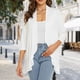 thumbnail image 5 of Cárdigan Ligero Cárdigan ligero para mujer Estilo informal Cárdigan drapeado suave para mujer Traje diario Cgtredaw Blanco S para Mujer, 5 of 6