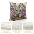 thumbnail image 4 of YINGXI Throw Pillow Covers, Purple Decoration for Sofa Couch 24x24in, 4 of 5