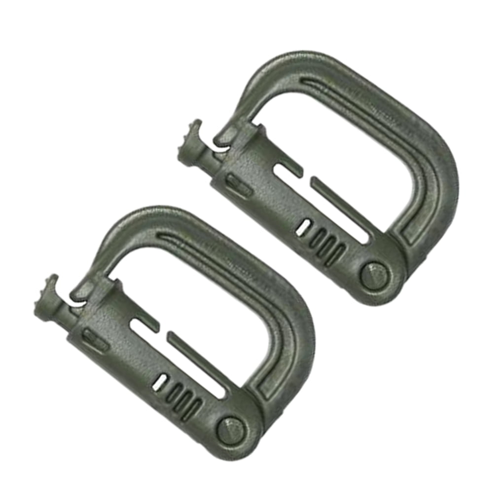 10Pcs/Package Carabiner Mountain Climbing Buckle Outdoor Travel Travel Goods DS 