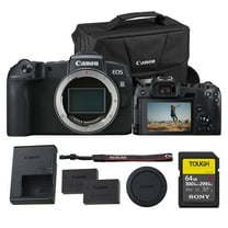 Canon EOS RP Mirrorless Camera (Body Only) – Full-Frame 26.2MP CMOS Sensor, Vari-Angle Touchscreen, 4K Video, Wi-Fi   Bluetooth – Compact & Lightweight (3380C002)   64GB Card   Shoulder Bag