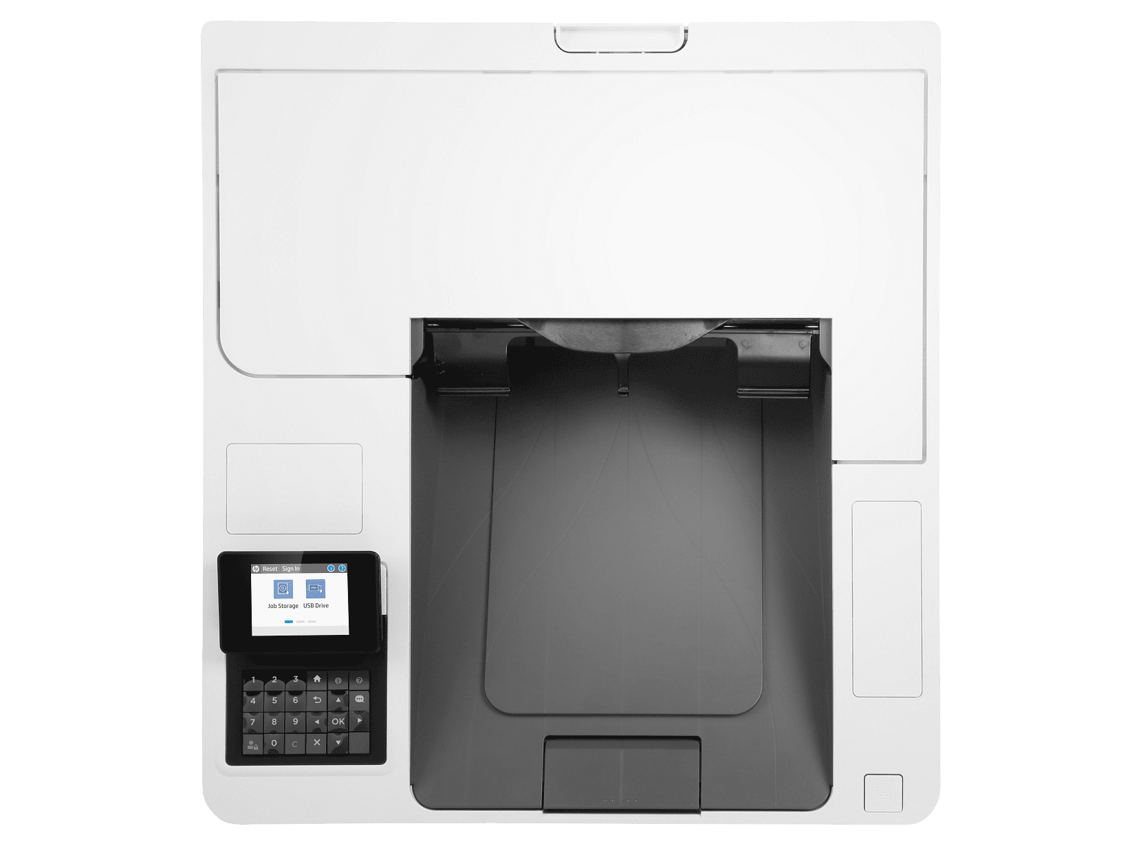 HP LaserJet Enterprise M607n Laser Printer, Black And White Mobile Print Up to