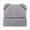Light Gray Cap, variant on Newborn Baby Beanie Winter Knitted Hat Solid Cute Pom-Pom Cuffed Caps for 0-6 Months Baby Beanie Hat