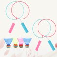 thumbnail image 4 of HAMPPLIES 8Pcs Badminton Rackets Set For Children Assorted Color Comfortable Material For Outdoor Sports, 4 of 6