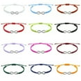 thumbnail image 2 of HOOUN 2Pcs Number Eight Lucky Handmade Woven Bracelet Lovers Friendship Gift Bracelets-4-2PCS, 2 of 9