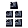 thumbnail image 3 of Bearachild Bandana pañuelo Unisex Hip Hop Banda para el cabello negra Pañuelo para el cuello Sombreros deportivos Muñequeras Cabeza Bufandas cuadradas Type6 NO6 Bearachild CBP119276, 3 of 4