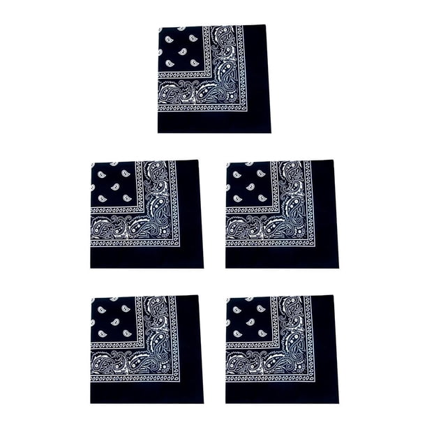 Pañuelo Injueey Unisex Hip Hop Negra 54x54cm