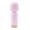 Pink, variant on BMS Factory M'Lady Rechargeable Silicone Mini Vibrating Personal Massage Wand, Teal