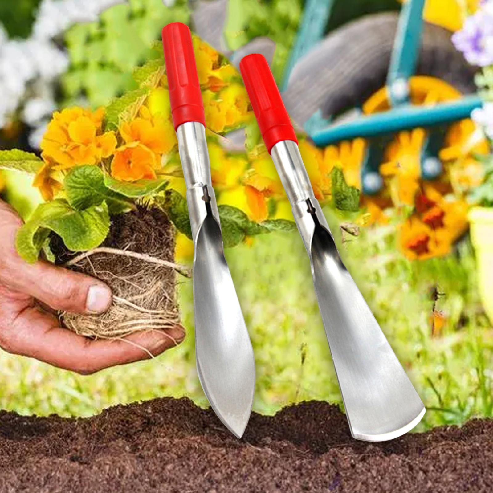 Gazechimp Gardening Tools Garden Spade Heavy Duty Heavy Duty Ergonomic Handle Gardening Hand Trowel Garden Trowel for Planting Digging